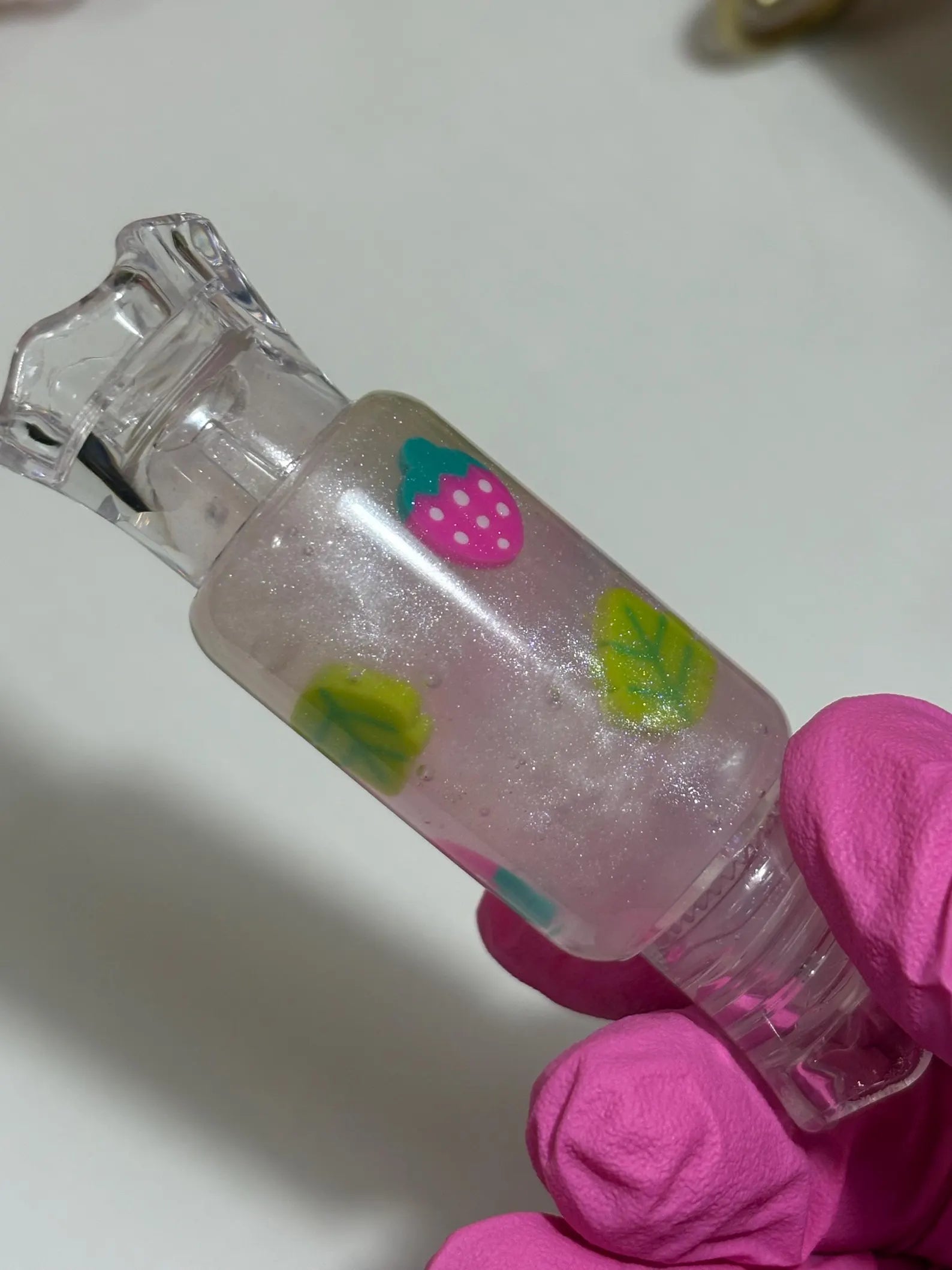 Sparkly Strawberry Patch Lip Gloss