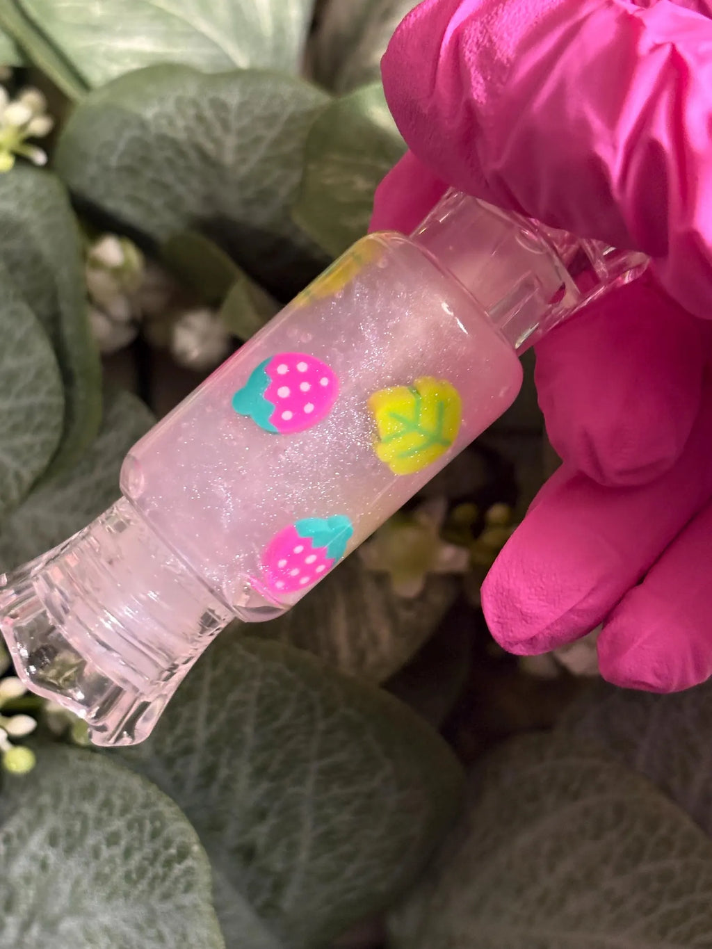 Sparkly Strawberry Patch Lip Gloss
