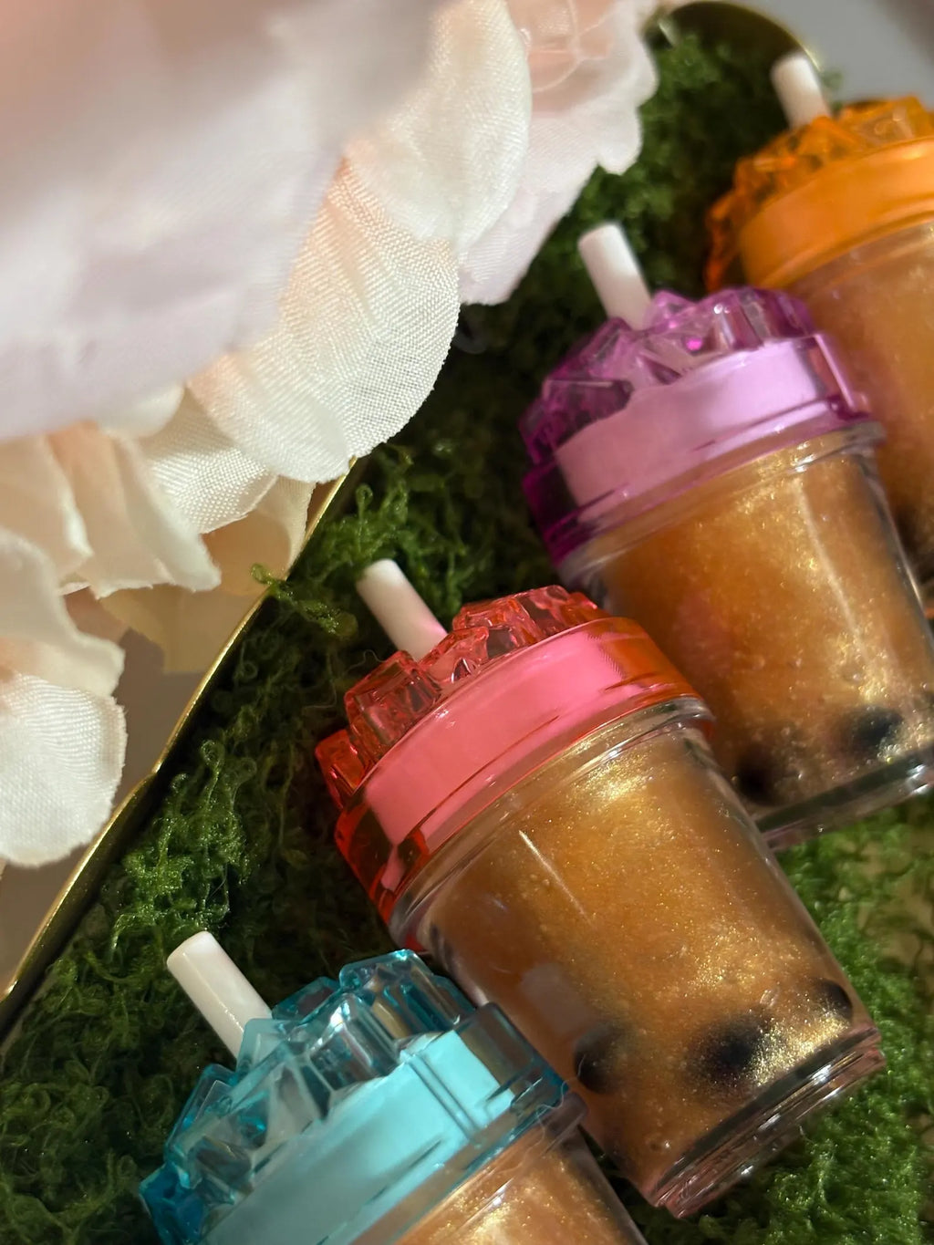 Sparkly Boba (Bubble) Tea Lip Gloss