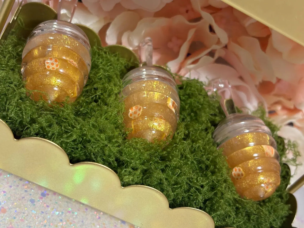 Honeysuckle Sparkly Lip Gloss