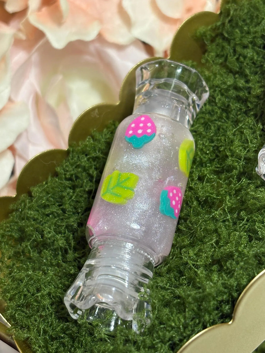 Sparkly Strawberry Patch Lip Gloss
