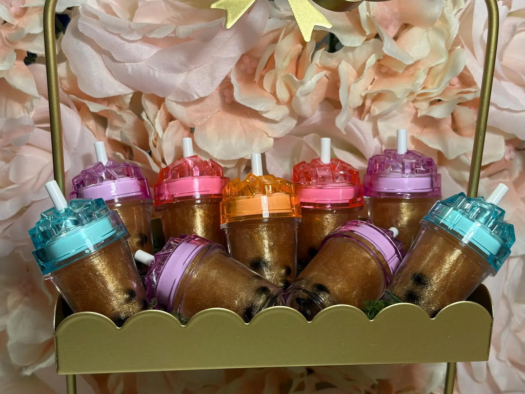 Sparkly Boba (Bubble) Tea Lip Gloss