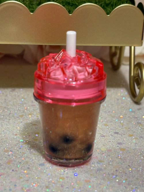 Sparkly Boba (Bubble) Tea Lip Gloss