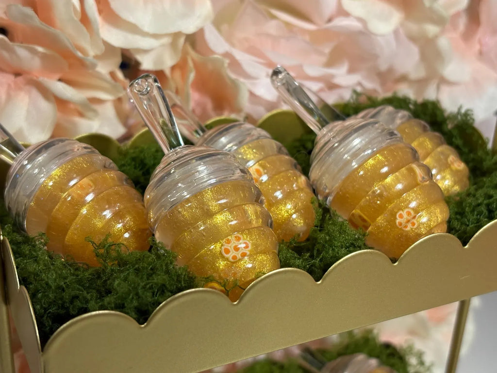 Honeysuckle Sparkly Lip Gloss