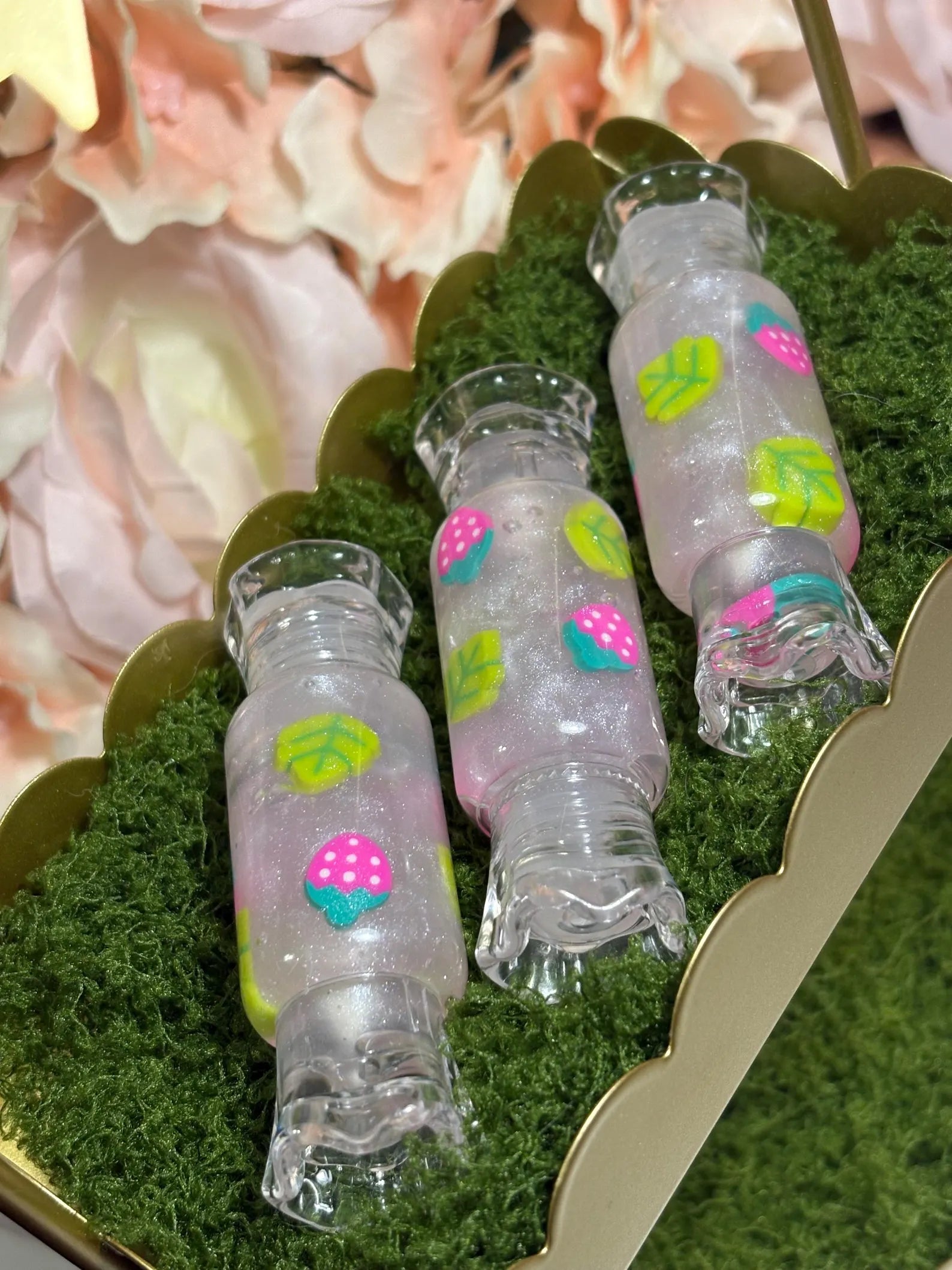 Sparkly Strawberry Patch Lip Gloss