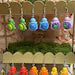 Fruit Salad Turtle Earrings Dangles | Hypoallergenic Stainless Steel | Nickel-Free & Sensitive Skin Friendly