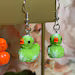 Vegetable Medley Duck Earrings Dangles | Hypoallergenic Stainless Steel | Nickel-Free & Sensitive Skin Friendly