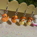 Vegetable Medley Duck Earrings Dangles | Hypoallergenic Stainless Steel | Nickel-Free & Sensitive Skin Friendly