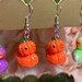 Vegetable Medley Duck Earrings Dangles | Hypoallergenic Stainless Steel | Nickel-Free & Sensitive Skin Friendly