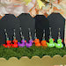Vegetable Medley Duck Earrings Dangles | Hypoallergenic Stainless Steel | Nickel-Free & Sensitive Skin Friendly