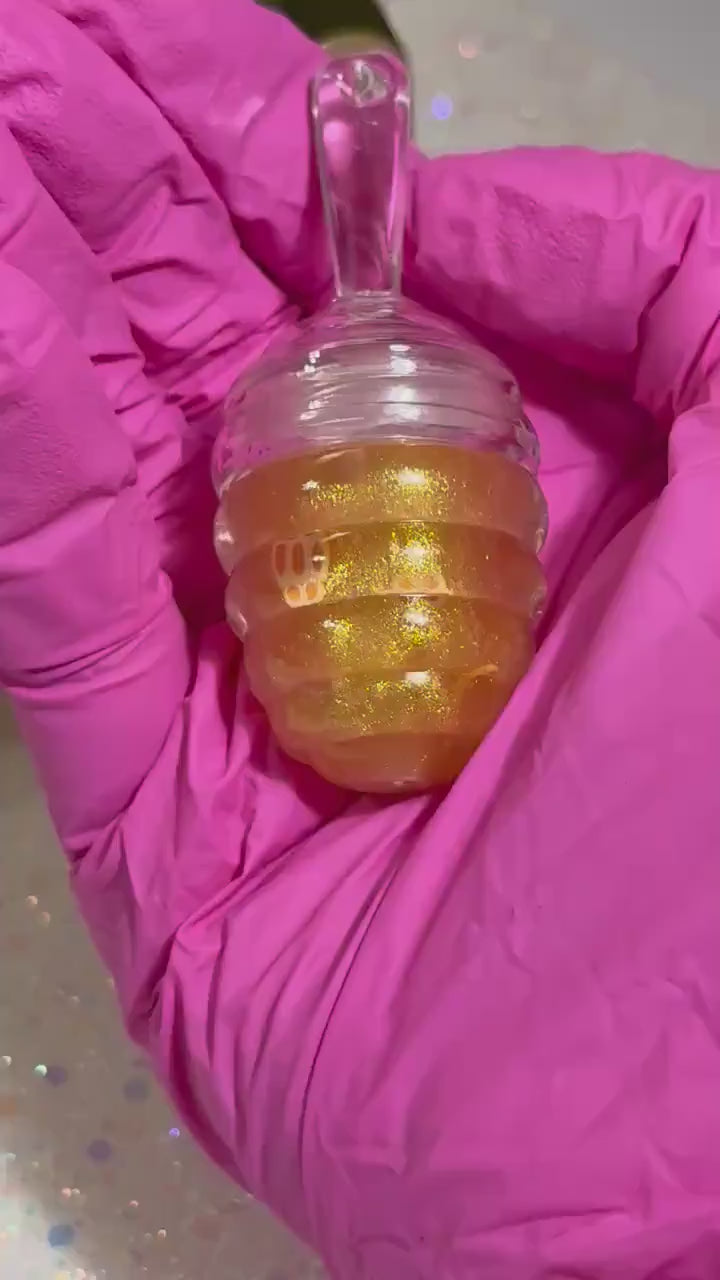 Honeysuckle Sparkly Lip Gloss