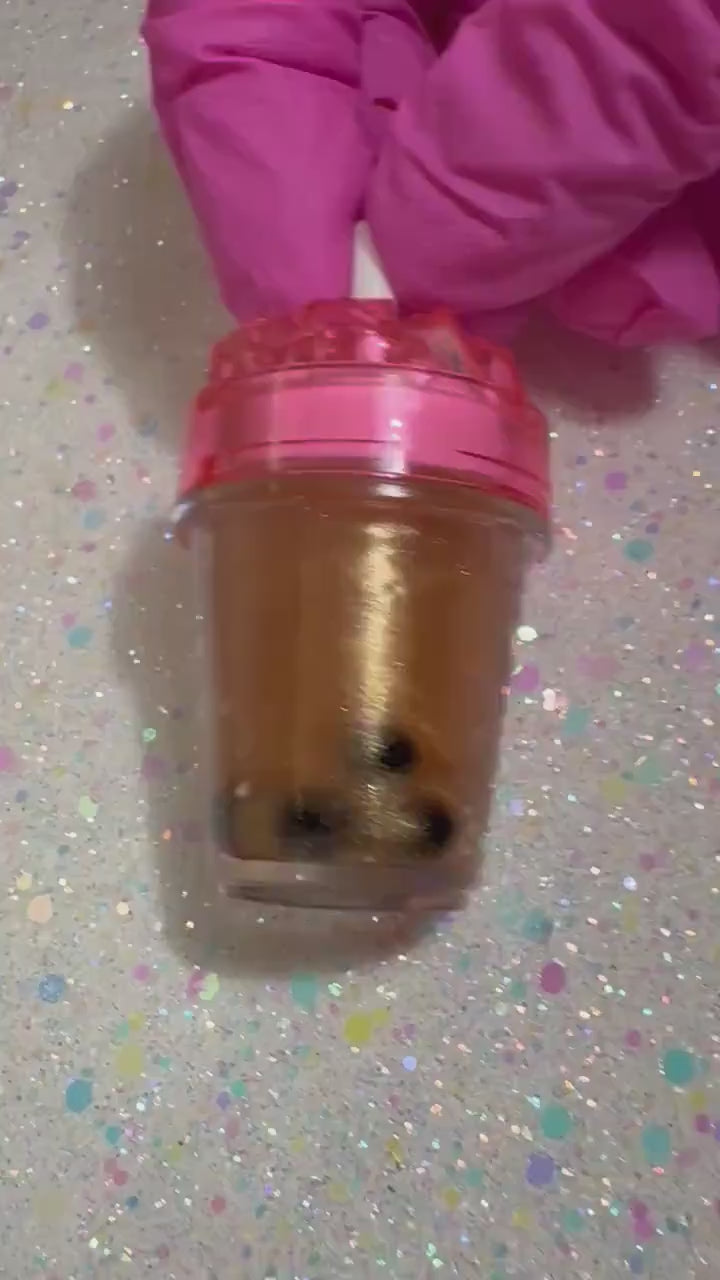Sparkly Boba (Bubble) Tea Lip Gloss